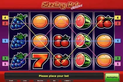 Sizzling Hot gameplay image