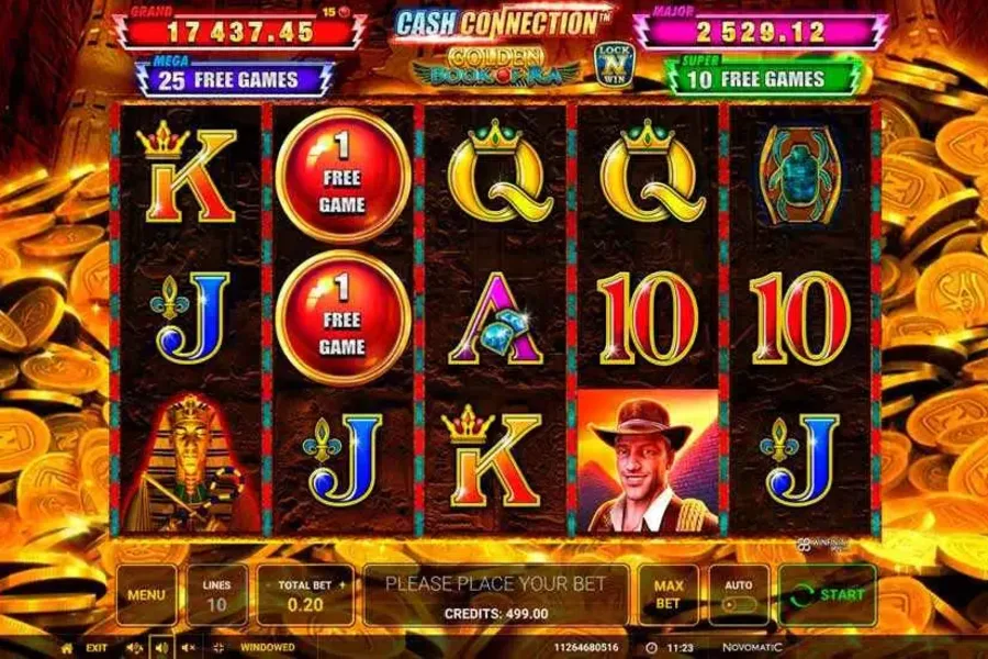 Cash Connection Golden Book of Ra