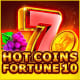 Hot Coins Fortune 10 game icon