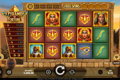 9 Pyramids of Fortune gameplay image