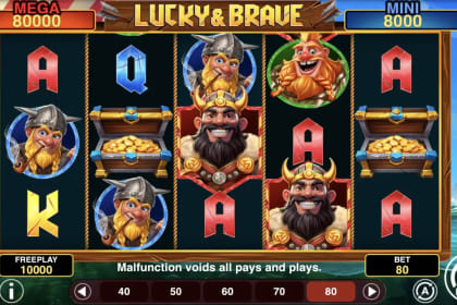 Lucky & Brave Hold And Win gameplay image