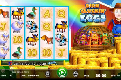 Rich Cluckin' Eggs gameplay image