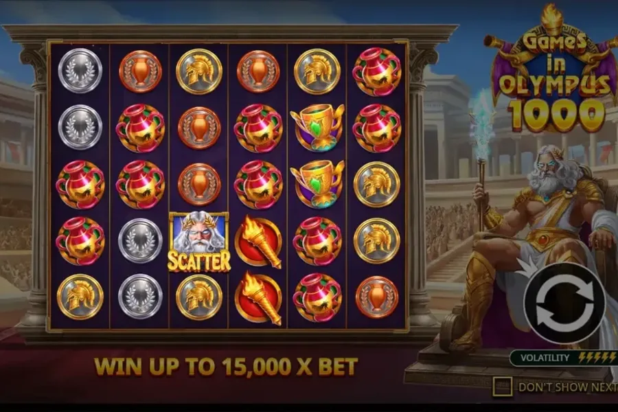 Games in Olympus 1000