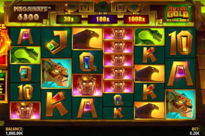 Aztec Gold Extra Gold Megaways gameplay image
