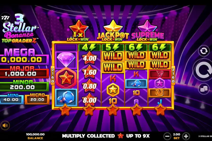 3 Stellar Bonanza