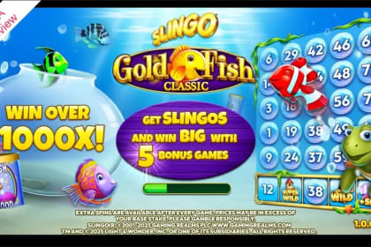Slingo Gold Fish gameplay image