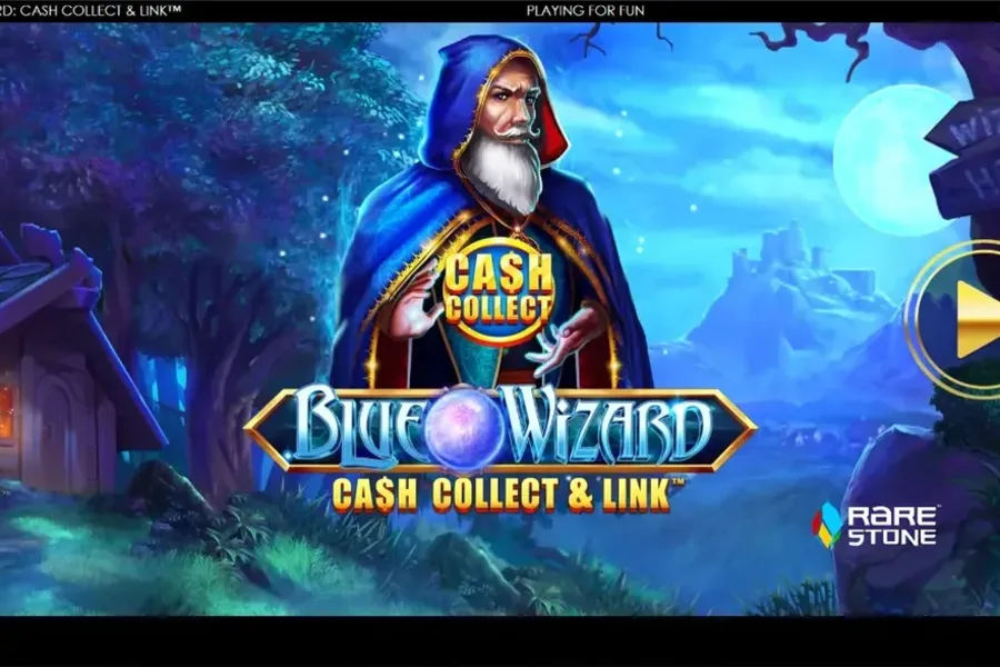 Blue Wizard: Cash Collect & Link