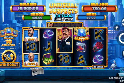 Unusual Suspects Ultra LINK&WIN gameplay image