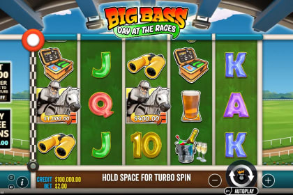 Big Bass Day at the Races gameplay image