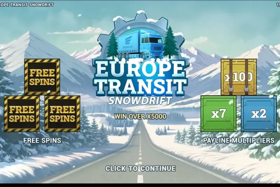 Europe Transit Snowdrift