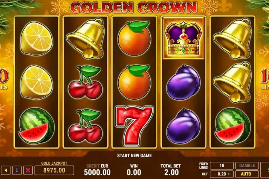Golden Crown Christmas