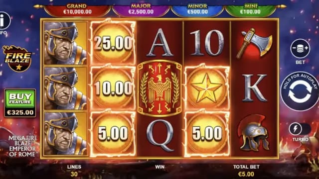 Mega Fire Blaze: Emperor of Rome