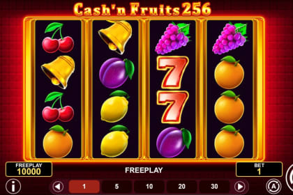 Cash'n Fruits 256 gameplay image