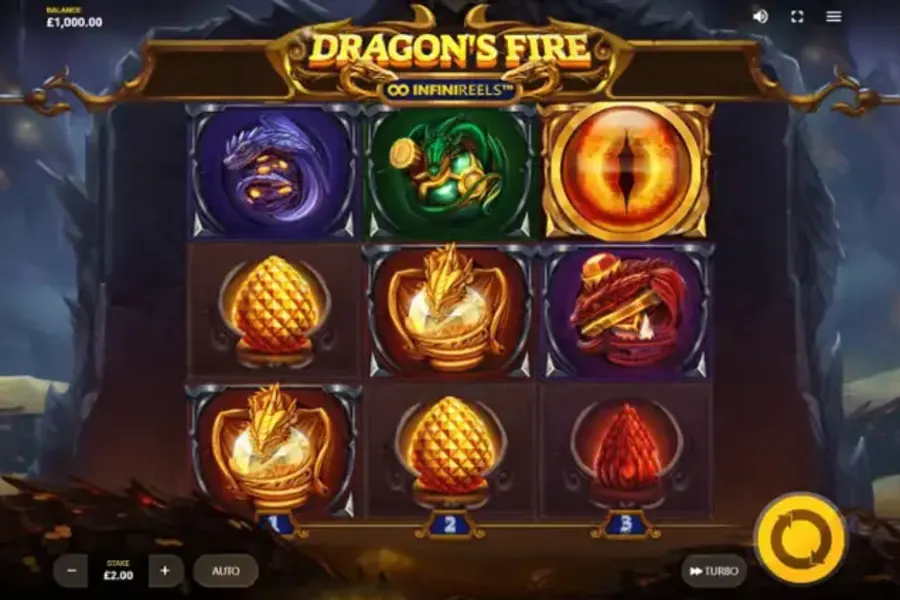 Dragon's Fire InfiniReels