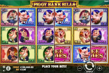 Piggy Bank Bills gameplay image