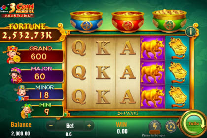 3 Coin Golden Ox gameplay image