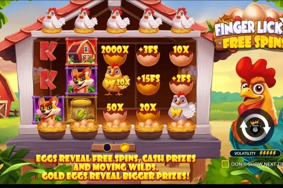 Finger Lickn Freespins