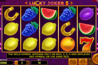 Lucky Joker 5 gameplay image