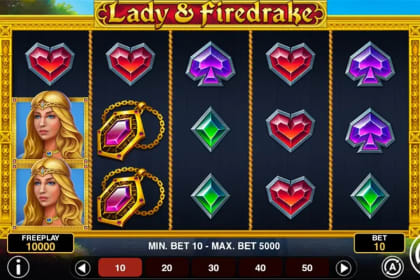 Lady & Firedrake gameplay image