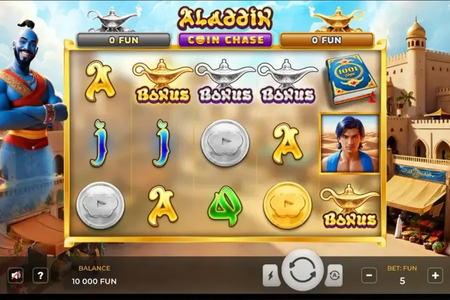 Aladdin Coin Chase