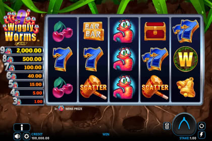 9 Wiggly Worms gameplay image