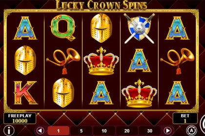 Lucky Crown Spins gameplay image