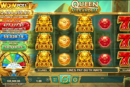 Queen of Alexandria WowPot! gameplay image