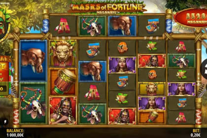 Masks of Fortune Megaways gameplay image