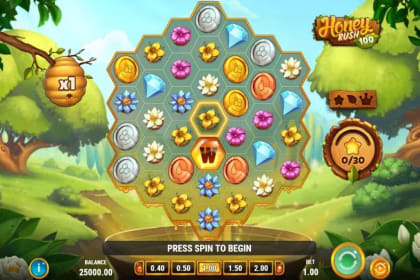 Honey Rush 100 gameplay image