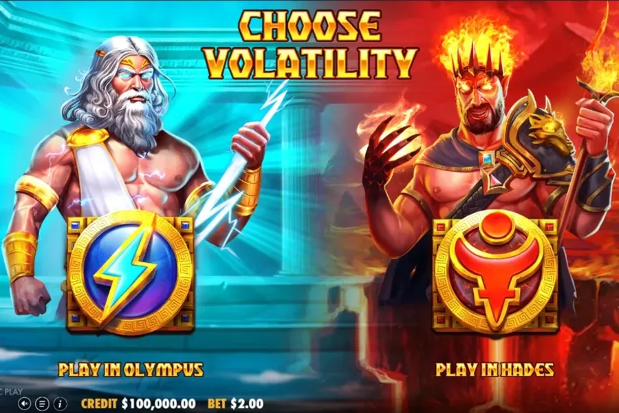 Zeus vs Hades Gods of War 250