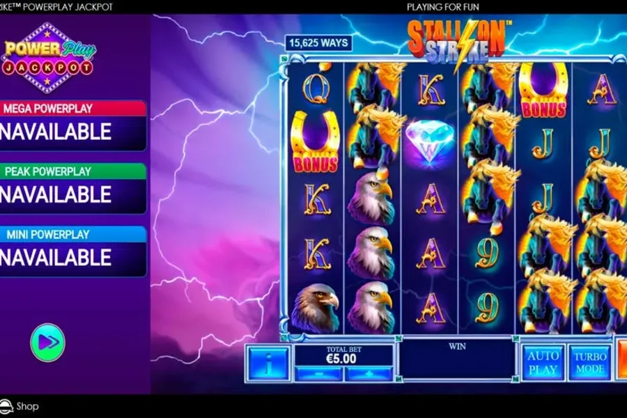 Stallion Strike PowerPlay Jackpot