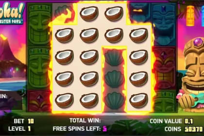 Aloha! Cluster Pays gameplay image