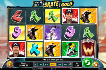 Nyjah Huston - Skate for Gold gameplay image