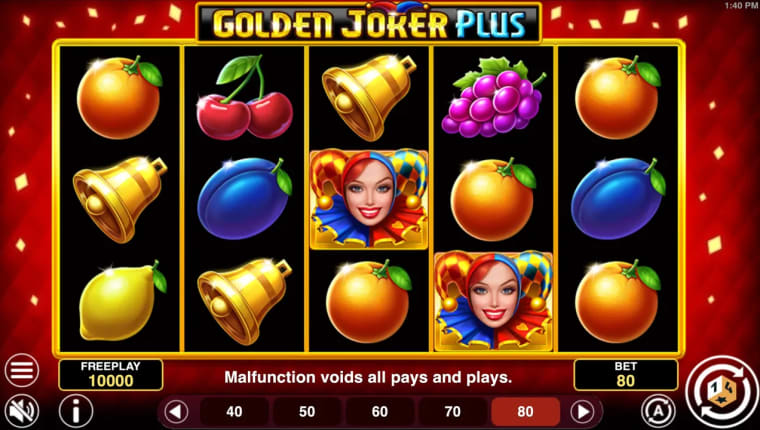 golden joker plus gameplay image