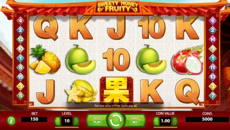 Sweety Honey Fruity gameplay image