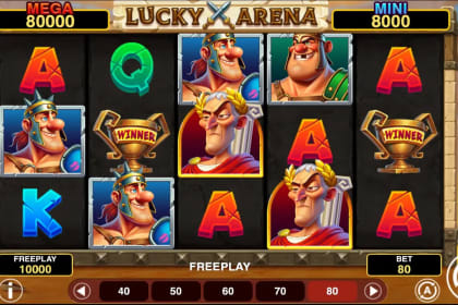 Lucky Arena Hold And Win gameplay image