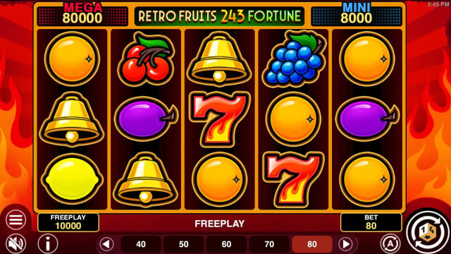 Retro Fruits 243 Fortune