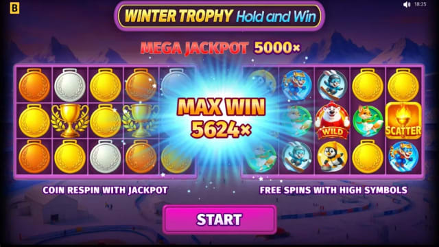 Winter Trophy Hold and Win