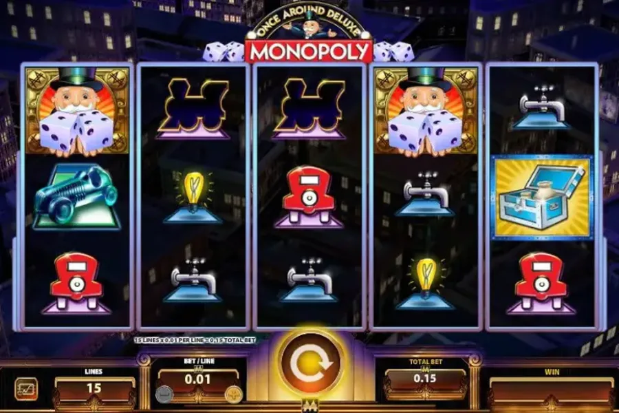 Monopoly Once Around Deluxe