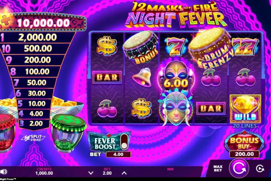 12 Masks of Fire: Night Fever