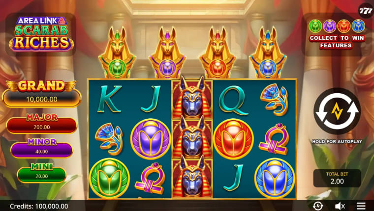 area link scarab riches gameplay image