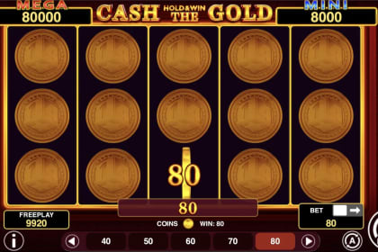 Cash The Gold Hold And Win gameplay image