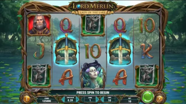 Lord Merlin and the Lady of Lake