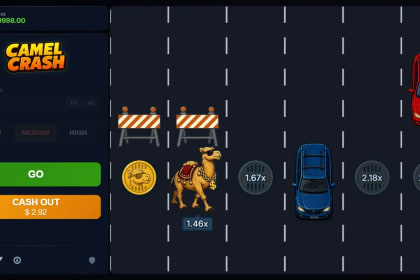 Camel Crash gameplay image