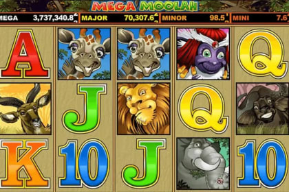 Mega Moolah gameplay image