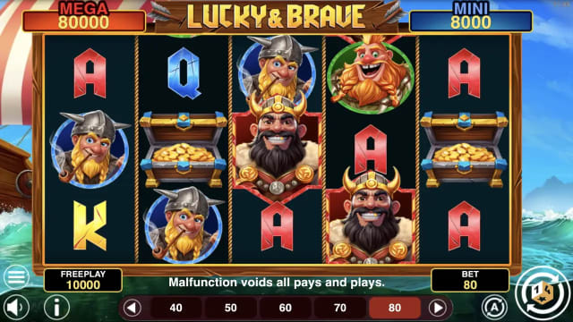 Lucky & Brave Hold And Win