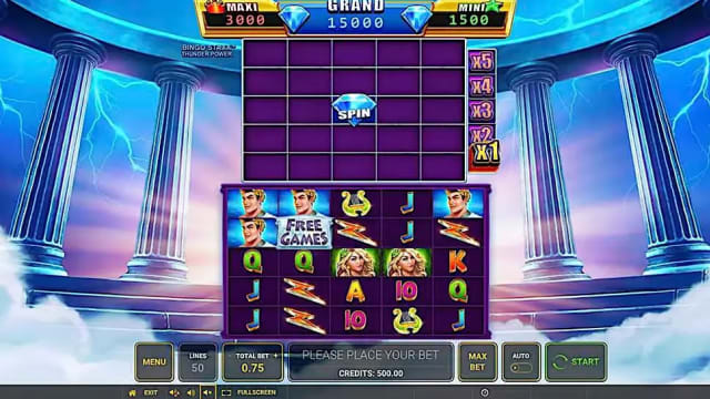 Bingo Staxx Thunder Power