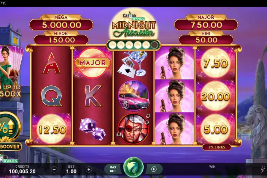 Casino Rewards Midnight Assassin
