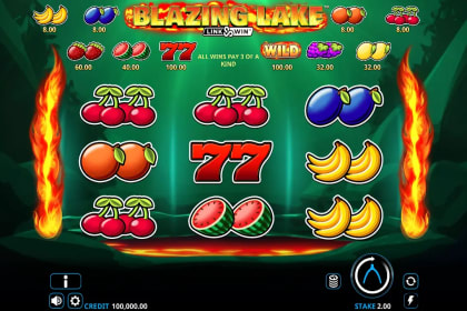 Blazing Lake Link&Win gameplay image