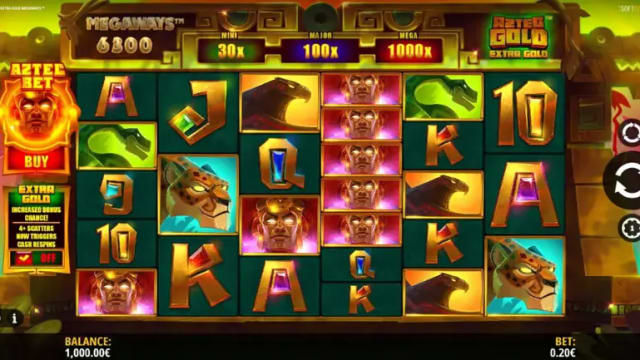 Aztec Gold Extra Gold Megaways